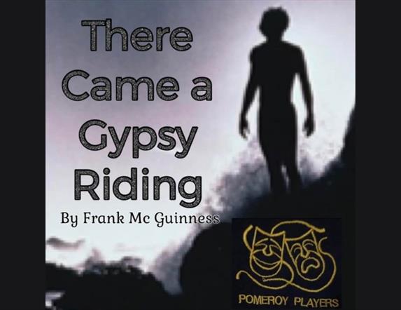 Promotional poster for the 'There Came a Gypsy Riding' event