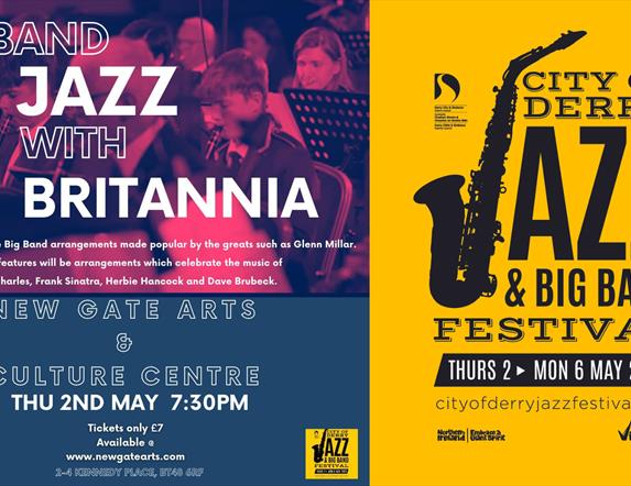 Big Band Jazz with Britannia at the New Gate Arts & Culture Centre