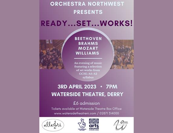 Orchestra NorthWest presents Ready...Set...Works!