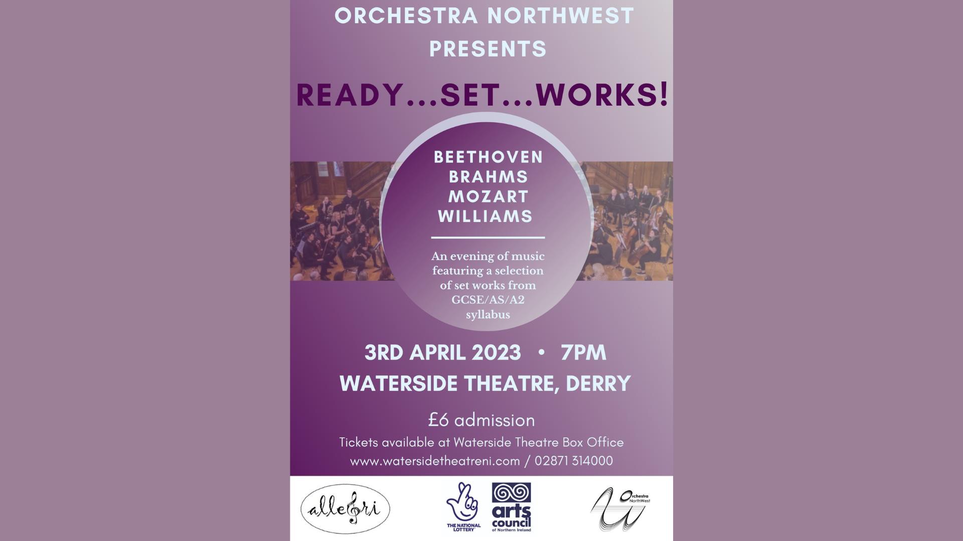 Orchestra NorthWest presents Ready...Set...Works!