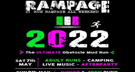 Promotional poster for the 'Rampage' event.