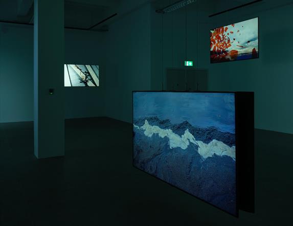 Image of works included in the Re_sett_ing_s exhibition