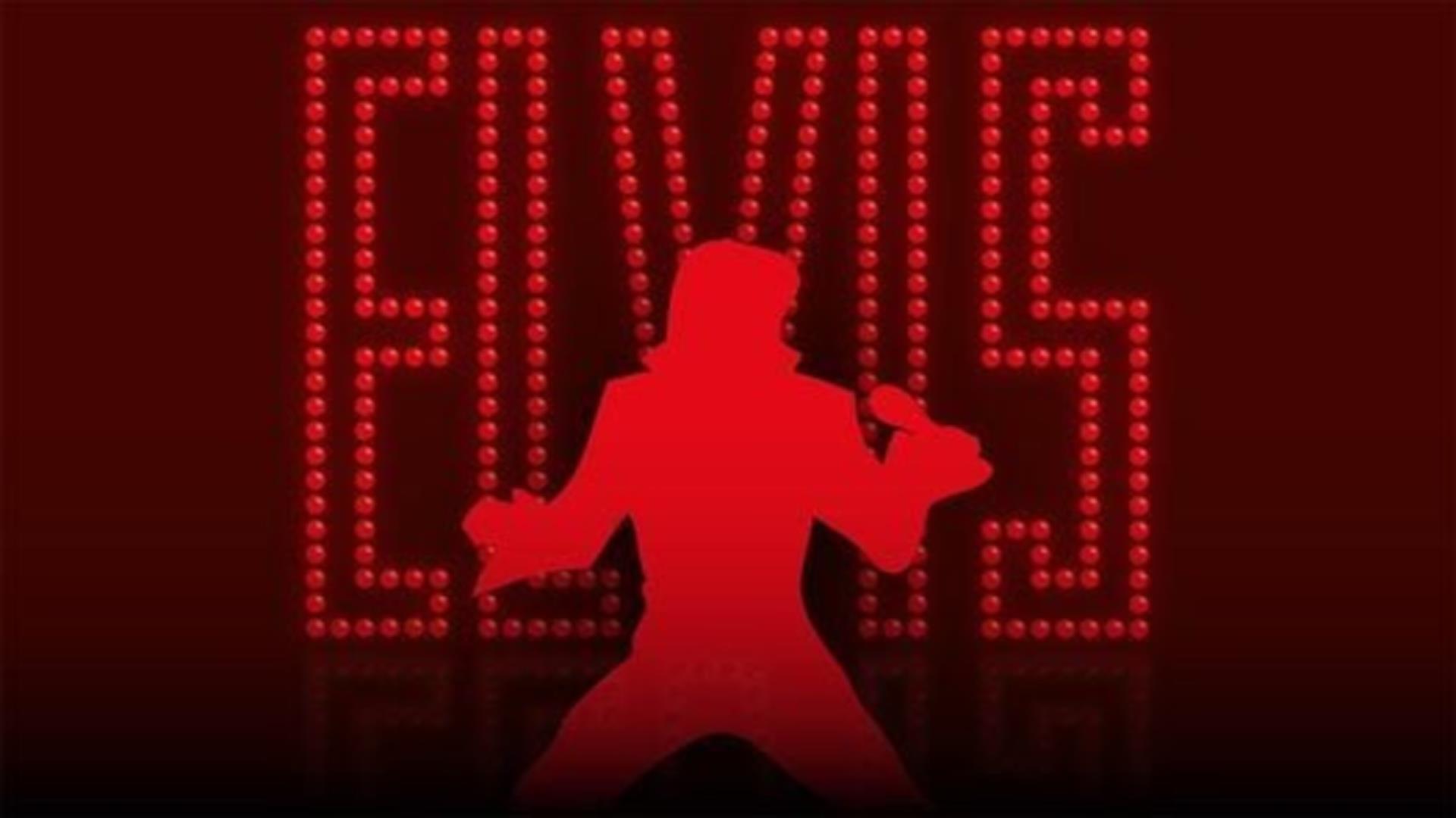 This is a promotional image for the 'Elvis Spectacular Show' event.