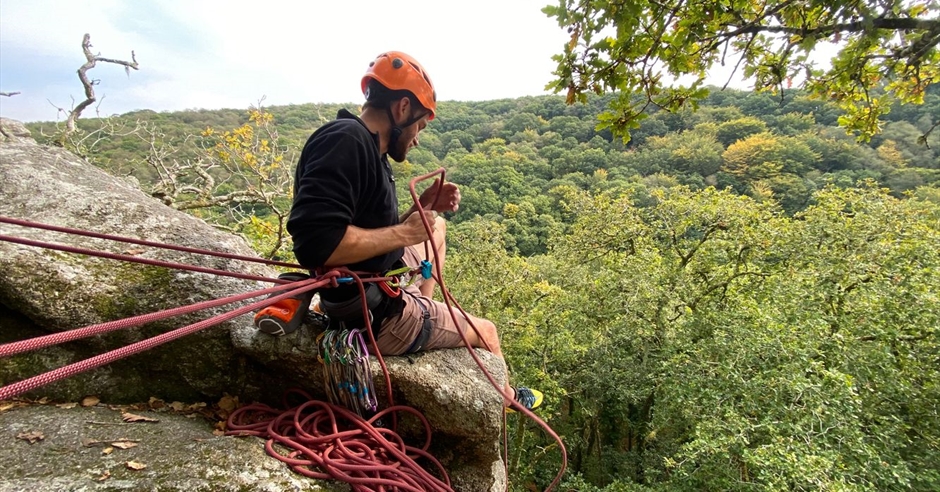 Introduction To Rock Climbing Day Visit Devon 