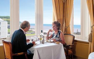 Dining with sea view
