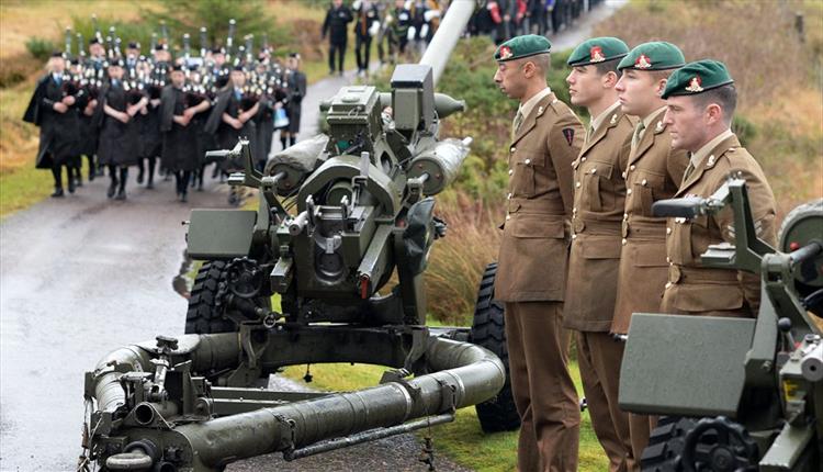 60th Anniversary of the Commando Gunners Military Parade