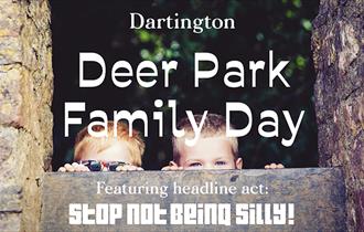 “Stop NOT Being Silly” in the Dartington Deer Park