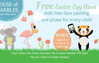 FREE EASTER EGG HUNT AT HOUSE OF MARBLES