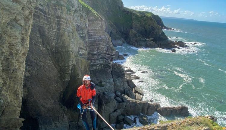 Guided Sea Cliff Climbing - North Devon