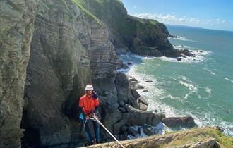 Guided Sea Cliff Climbing - North Devon