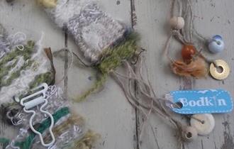 Wild Weaving Decorations / Brooches