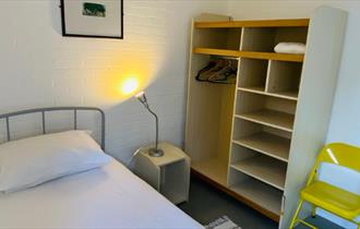 Hostel-style rooms at Dartington