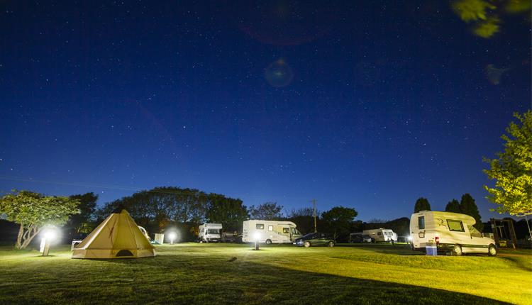 starry night at Slapton Sands