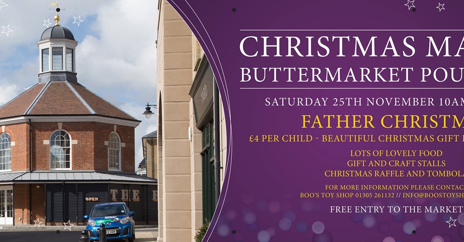 Buttermarket Christmas Market - Visit Dorset