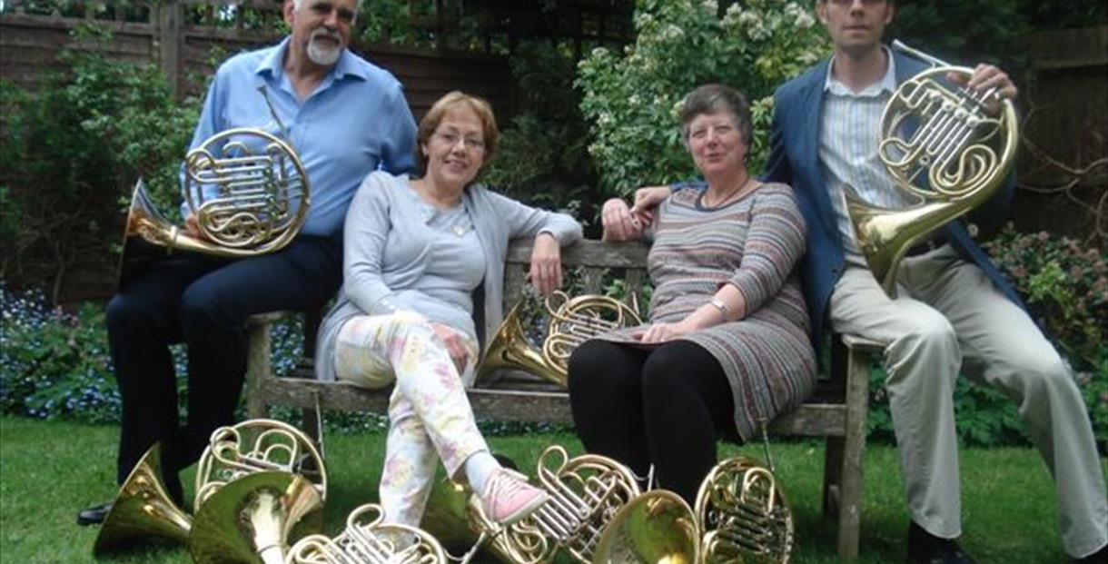 Cornucopia French Horn Quartet Visit Dorset