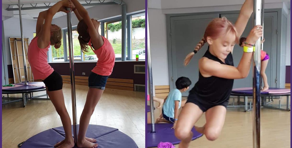 Kids Pole Fitness Visit Dorset