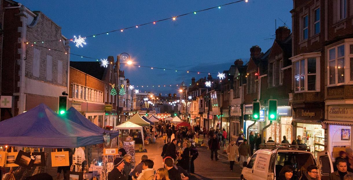 Swanage Christmas Market Visit Dorset