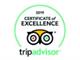 TripAdvisor Certificate of Excellence