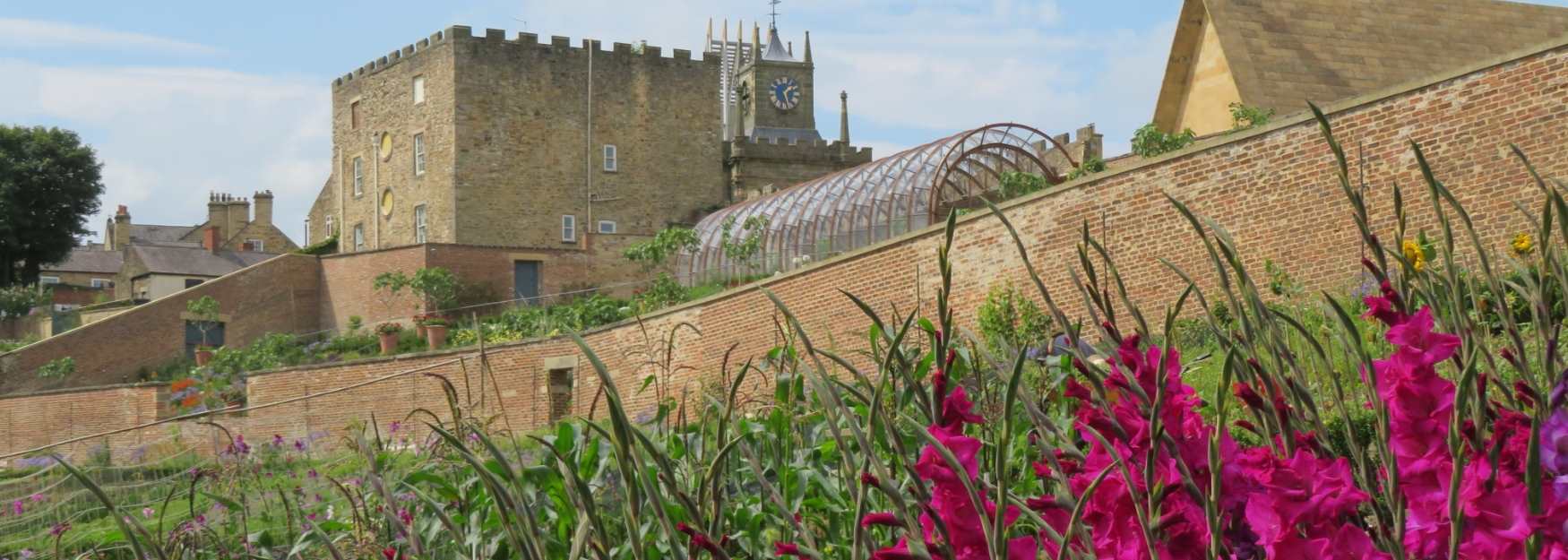 Part of the Walled Garden at Auckland Palace