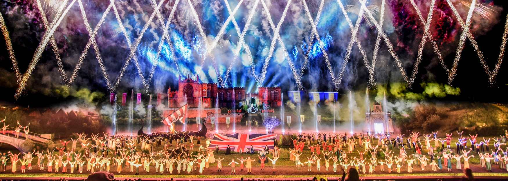 Kynren firework show