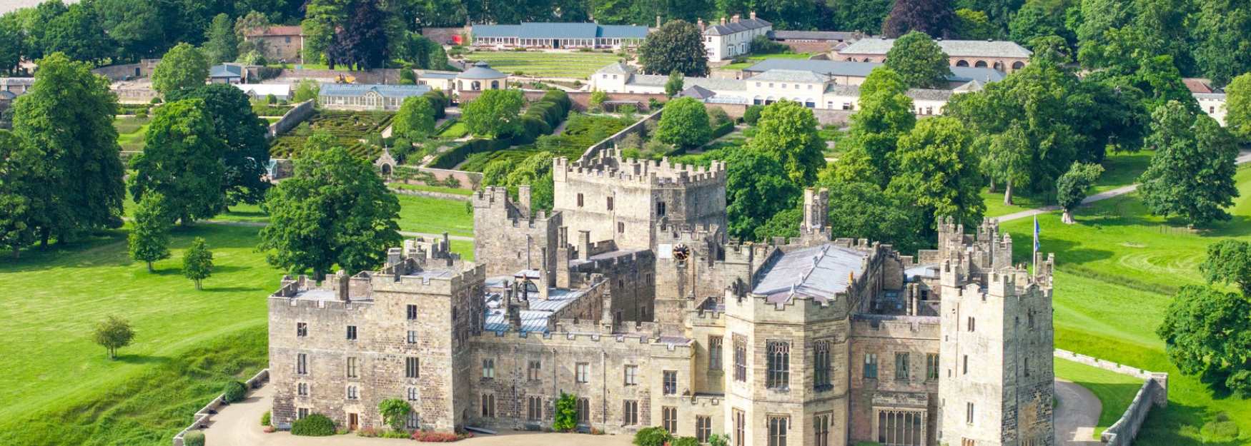 Raby Castle and the rising from above