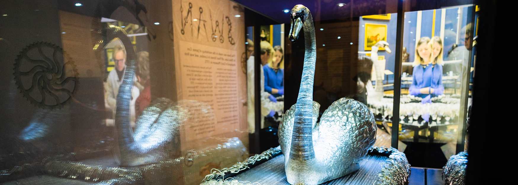 The Silver Swan at Bowes Museum