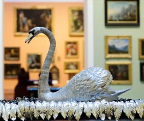 The Silver Swan at The Bowes Museum