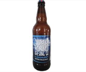 The Crafty Monkey Brewery Cloud Burst beer