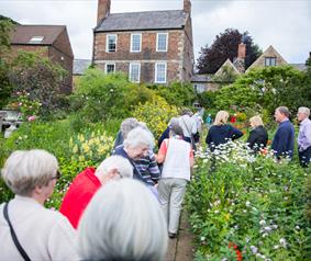 A group of people at Crook Hall