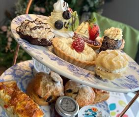 Lanchester garden centre Afternoon Tea