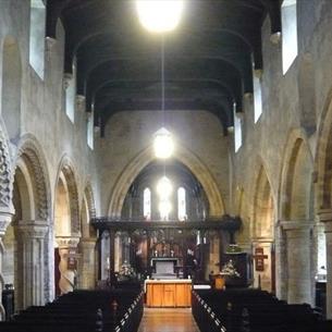 Inside St Lawrence's Church