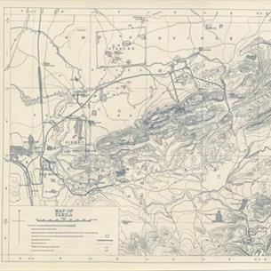 Map of Taxila region