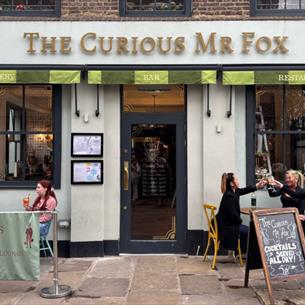 External image of the Curious Mr Fox in Durham