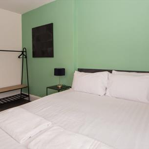 Double bedroom at Dragon's Orchard