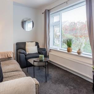 Living room at Hawthorn at Monksgate
