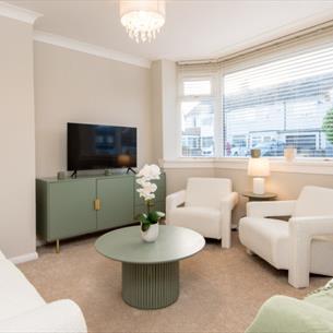 Living room at Moorhaven