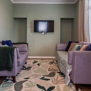 Living room at The Northern View