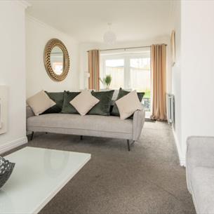 Living room at The Pittington Loft