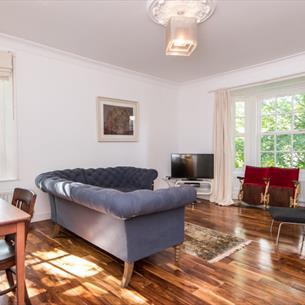 Living room at The Three Rosellas