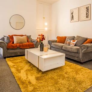 Living Room at Stonemason's Rest