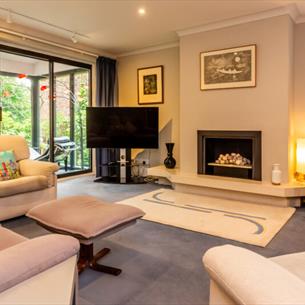 Living room at The Walled Grove