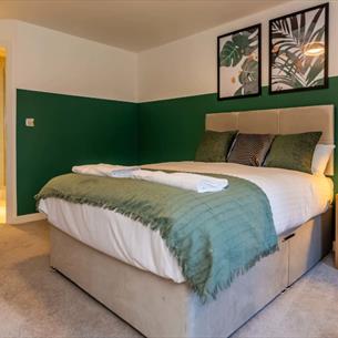 Double bedroom at Whinney Hill