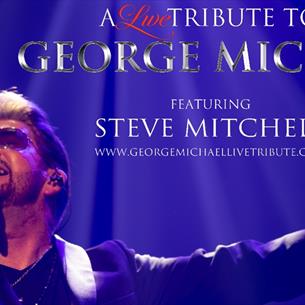 Steve Mitchell performing as George Michael