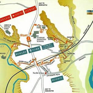 Battle of Nevilles Cross Walk Route