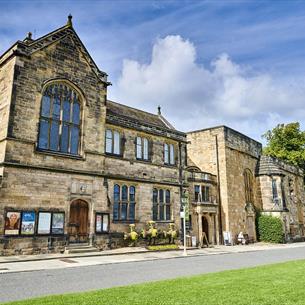 Palace Green Library Exterior on a sunny day.