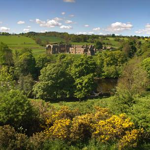 view of Eggleston Abbey