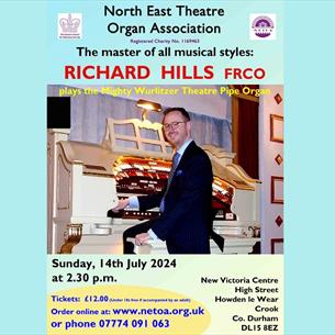 Richard Hill image on a poster advertising this event