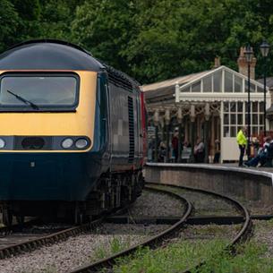 HST charter at Stanhope Station - Credit Dan Millard