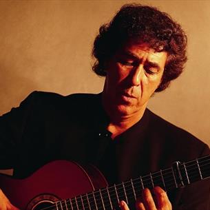 Juan Martin playing the guitar