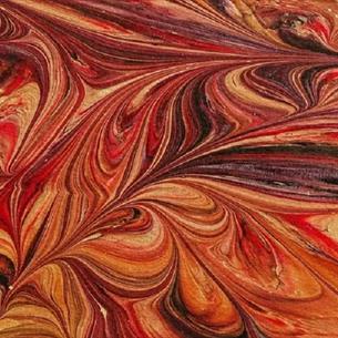 An example of paper marbling